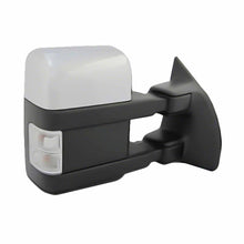 Load image into Gallery viewer, TrailFX CC-6639P-HY3DK Upgrade With Dual Manual Extending Telescoping Arms Glass Power Adjust With Turn Towing Mirror TrailFX