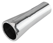 Load image into Gallery viewer, Pypes Performance Exhaust EVT40 Exhaust Tail Pipe Tip Set 66-68 GTO 2.5 in To 3.5 in Slip Fit Trumpet Clamp On Hardware Not Incl Polished 304 Stainless Steel Pair Pypes Exhaust Exhaust Tail Pipe Tip Pypes Performance Exhaust