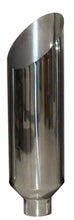 Load image into Gallery viewer, Pypes Performance Exhaust EVT507-36AC Exhaust Stack Pipe Miter 5 in OD x 7 in x 36 in 7 in Tip Clamp On Hardware Not Incl Polished 304 Stainless Steel Pypes Exhaust Exhaust Stack Pipe Pypes Performance Exhaust Default Title
