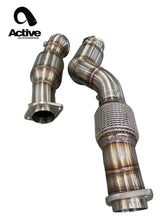 Load image into Gallery viewer, ACTIVE AUTOWERKE BMW S58 G80 M3 G82 M4 DOWNPIPES W GESI CAT Exhaust ACTIVE AUTOWERKE   
