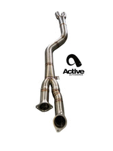 Load image into Gallery viewer, ACTIVE AUTOWERKE G80/G82 M3/M4 SIGNATURE SINGLE MID-PIPE Exhaust ACTIVE AUTOWERKE   
