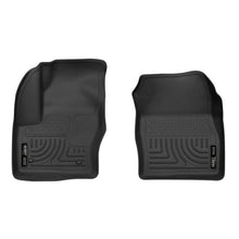 Load image into Gallery viewer, Husky Liners 13-18 Ford C-Max / 13-19 Ford Escape X-act Contour Series Front Floor Liners - Black Floor Mats - Rubber Husky Liners