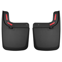 Load image into Gallery viewer, Husky Liners 17 Ford F-250 Super Duty / F-350 Super Duty Rear Mud Guards (w/ Flares) Black Mud Flaps Husky Liners