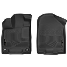 Load image into Gallery viewer, Husky Liners 19-21 Honda Passport / 16-21 Honda Pilot X-act Contour Series Front Floor Liners Black Floor Mats - Rubber Husky Liners