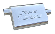 Load image into Gallery viewer, Pypes Performance Exhaust MVV13 Violator Series Muffler 14 in 2.5 in Offset/Center Hardware Not Incl Natural 409 Stainless Steel Pypes Exhaust Exhaust Muffler Pypes Performance Exhaust Default Title