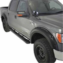Load image into Gallery viewer, TrailFX PFFF3002T 2 Inch Tire Coverage Textured Black ABS Plastic Set of 4 Default TrailFX Default Title