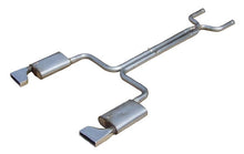 Load image into Gallery viewer, Pypes Performance Exhaust SCC40R Crossmember Back w/X-Pipe Exhaust System 86-91 Corvette C4 Split Rear Dual Exit 2.5 in Intermediate And Tail Pipe Race Pro Mufflers/Hdw/2x8in. Polished Tips Incl Natural 409 Stainless Steel Pypes Exhaust Exhaust System Kit Pypes Performance Exhaust Default Title