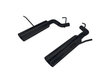 Load image into Gallery viewer, Pypes Performance Exhaust SDD19MSB Pype Bomb Series Axle Back Exhaust System 11-20 Durango Split Rear Dual Exit Incl Axle back Pipe 4.5 in Black Tips Hardware Polished Finish 304 Stainless Steel Pypes Exhaust Exhaust System Kit Pypes Performance Exhaust Default Title