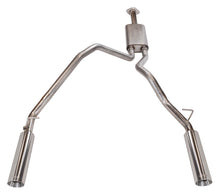 Load image into Gallery viewer, Pypes Performance Exhaust SDT23V RAM Cat Back Exhaust System Pype Bomb For 19-22 Dodge Ram 1500 Split Rear Dual Exit 3 Inch Intermediate And 2.5 Inch Tail Pipe 4.5 Pype Bomb Tip Muffler Incl Hardware Incl Tip Incl Pypes Exhaust Exhaust System Kit Pypes Performance Exhaust