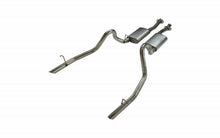 Load image into Gallery viewer, Pypes Performance Exhaust SFM13V Cat Back Exhaust System 79-93 Mustang LX/ 94 -97 Split Rear Dual Exit 2.5 in Intermediate And Tail Pipe Hardware/Violator Mufflers Incl Tip Not Incl Natural Finish 409 Stainless Steel Pypes Exhaust Exhaust System Kit Pypes Performance Exhaust Default Title