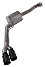 Load image into Gallery viewer, Pypes Performance Exhaust SFT29RB F150 Cat Back Exhaust System For 15-20 Ford F150 Split Rear Dual Exit 3 Inch Intermediate And 3 Inch Tail Pipe 4.5 Inch Black Tip Muffler Incl Hardware Incl Tip Incl Pypes Exhaust Exhaust System Kit Pypes Performance Exhaust