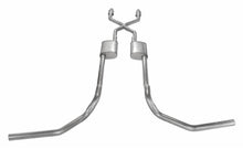 Load image into Gallery viewer, Pypes Performance Exhaust SFT965RE Crossmember Back w/X-Pipe Exhaust System 75-76 Ford Truck Split Rear Dual Exit 2.5 in Intermediate And Tail Pipe Hardware Incl Race Pro Muffler Incl Tip Not Incl Catalytic Converter Incl Pypes Exhaust Exhaust System Kit Pypes Performance Exhaust Default Title