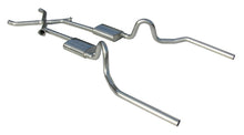 Load image into Gallery viewer, Pypes Performance Exhaust SGA14S Crossmember Back w/Xchange Exhaust System 64-74 A-Body Split Rear Dual Exit 3 in Intermediate And Tail Pipe Street Pro Mufflers/Hardware Incl Tip Not Incl Pypes Exhaust Exhaust System Kit Pypes Performance Exhaust Default Title