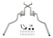Load image into Gallery viewer, Pypes Performance Exhaust SGA48S 1968-72 Olds 442 Crossmember-Back Valance Exit H pipe Street Pro Muffler SGA48S Exhaust System Kit Pypes Performance Exhaust