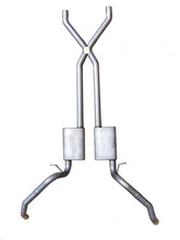 Load image into Gallery viewer, Pypes Performance Exhaust SGF60V Crossmember Back w/X-Pipe Exhaust System 67-69 Split Rear Dual Exit 2.5 in Intermediate Pipe And Tailpipe Violator Mufflers/Hardware Incl Tip Not Incl Pypes Exhaust Exhaust System Kit Pypes Performance Exhaust Default Title