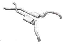 Load image into Gallery viewer, Pypes Performance Exhaust SGF63V Crossmember Back w/X-Pipe Exhaust System 67-69 Split Rear Dual Exit 3 in Intermediate And Tail Pipe Violator Mufflers/Hardware Incl Tip Not Incl Natural 409 Stainless Steel Pypes Exhaust Exhaust System Kit Pypes Performance Exhaust Default Title