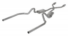 Load image into Gallery viewer, Pypes Performance Exhaust SGG912SE Crossmember Back w/X-Pipe Exhaust System 78-88 GM G-Body SS Split Rear Dual Exit 2.5 in Intermediate Pipe And Tailpipe Street Pro Mufflers/Hardware Incl Tip Not Incl Catalytic Converter Incl Pypes Exhaust Exhaust System Kit Pypes Performance Exhaust Default Title