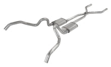 Load image into Gallery viewer, Pypes Performance Exhaust SGN40 Crossmember Back w/H-Pipe Exhaust System 62-67 Nova Split Rear Dual Exit 2.5 in Intermediate And Tail Pipe Hardware Incl Muffler And Tip Not Incl Pypes Exhaust Exhaust System Kit Pypes Performance Exhaust Default Title