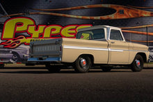 Load image into Gallery viewer, Pypes Performance Exhaust SGT73T Crossmember Back W/ X-Pipe Exhaust System 63-66 GM Truck Split Rear Dual Exit 2.5 Inch Intermediate And Tailpipe Hardware Incl Turbo Pro Muffler Incl And Tip Not Incl Stainless Steel Pypes Exhaust Exhaust System Kit Pypes Performance Exhaust