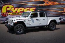 Load image into Gallery viewer, Pypes Performance Exhaust SJJ51SB Cat-Back Exhaust System 2020-Pres Jeep JT Gladiator Rubicon Single side exit 2.5 in Intermediate And Tail Pipe Street Pro Mufflers/Hardware Incl black Tip Incl Pypes Exhaust Exhaust System Kit Pypes Performance Exhaust