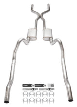 Load image into Gallery viewer, Pypes Performance Exhaust SMB43S 1966-1974 Mopar B-Body 3 Inch Crossmember Back Exhaust System With H-Pipe 409 Stainless With Street Pro Mufflers SMB43S Exhaust System Kit Pypes Performance Exhaust