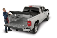 Load image into Gallery viewer, TrailFX TFX1011 Soft Tri-Fold Non-Lock Black Vinyl W/Alum Rails Clamp Req W/Cargo Manage System Default TrailFX Default Title
