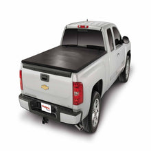 Load image into Gallery viewer, TrailFX TFX1115 Soft Tri-Fold Non-Lockable Black Vinyl With Alum Rails Default TrailFX