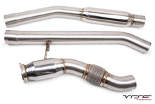 Load image into Gallery viewer, VRSF M57 Downpipe & Midpipe Combo Upgrade for 2008 – 2013 BMW X5D & X6D E70/E71 Exhaust VRSF Catted