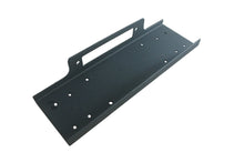 Load image into Gallery viewer, TrailFX WA017 For Winches Upd To 12000 Pounds Flat Fixed Mount Textured Powder Coated Black Winch Mount TrailFX