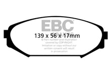 Load image into Gallery viewer, EBC 00-02 Acura MDX 3.5 Greenstuff Front Brake Pads Brake Pads - Performance EBC