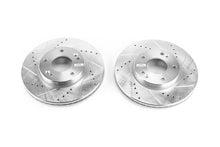 Load image into Gallery viewer, Power Stop 07-10 Kia Rondo Front Evolution Drilled & Slotted Rotors - Pair Brake Rotors - Slot & Drilled PowerStop