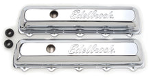 Load image into Gallery viewer, Edelbrock Valve Cover Signature Series Oldsmobile 350-455 CI V8 Chrome Valve Covers Edelbrock