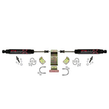 Load image into Gallery viewer, Skyjacker 2018 Jeep Wrangler JL - Black Dual Steering Damper Kit Steering Dampers Skyjacker