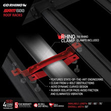 Load image into Gallery viewer, Go Rhino SRM600 Series Tubular Rack - 75in Roof Baskets Go Rhino