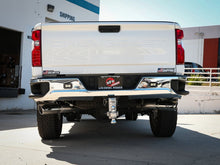 Load image into Gallery viewer, aFe Large Bore-HD 4in 409SS DPF-Back Exhaust System w/Polished Tips 20 GM Diesel Trucks V8-6.6L DPF Back aFe