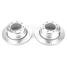 Load image into Gallery viewer, Power Stop 13-22 Ram 3500 Rear Drilled & Slotted Rotor - Pair Brake Rotors - Slot & Drilled PowerStop