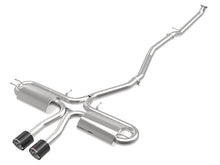 Load image into Gallery viewer, aFe Takeda 3in 304 SS Cat-Back Exhaust System w/ Carbon Tips 2017+ Honda Civic Si (4dr) I4 1.5L (t) Catback aFe