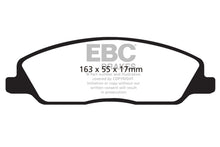 Load image into Gallery viewer, EBC 10-14 Ford Mustang 3.7 Yellowstuff Front Brake Pads Brake Pads - Performance EBC