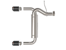 Load image into Gallery viewer, aFe Vulcan 3in 304 SS Axle-Back Exhaust 2021 Ford Bronco L4-2.3L (t)/V6-2.7L (tt) w/ Carbon Tips Catback aFe