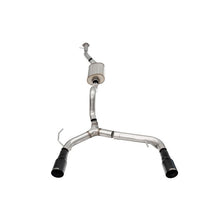Load image into Gallery viewer, Corsa 21-24 Ford Bronco 2.3L 4-Door 2.75in Cat-Back Dual Rear Exhaust w/ 4in Straight-Cut Black Tips Catback CORSA Performance