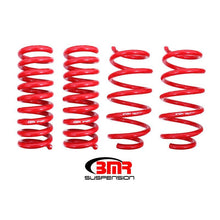 Load image into Gallery viewer, BMR 08-19 Dodge Challenger Lowering Springs 1.25in Drop - Set of 4 - Red Lowering Springs BMR Suspension