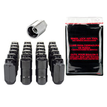 Load image into Gallery viewer, McGard 6 Lug Hex Install Kit w/Locks (Cone Seat Nut) M14X1.5 / 13/16 Hex / 1.945in. Length - Black Lug Nuts McGard