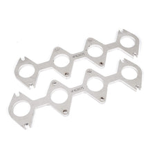 Load image into Gallery viewer, Stainless Works Small Block Ford 4.6L 3V Round Port Header 304SS Exhaust Flanges 1-5/8in Primaries Flanges Stainless Works