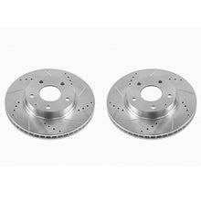 Load image into Gallery viewer, Power Stop 14-16 Mazda 3 Front Evolution Drilled & Slotted Rotors - Pair Brake Rotors - Slot & Drilled PowerStop