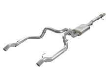 Load image into Gallery viewer, aFe Vulcan Series 4in-3in 304-SS Exhaust Cat-Back 2019 GM Silverado / Sierra 1500 V8-5.3L w/ OE Tips Catback aFe