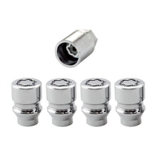 Load image into Gallery viewer, McGard Wheel Lock Nut Set - 4pk. (Uni-Lug) M12X1.5 / 13/16 Hex / .197in. Shank / 1.375in. L - Chrome Lug Nuts McGard