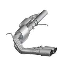Load image into Gallery viewer, MBRP 09+ Chevrolet Silverado 1500 3in Cat Back Pre-Axle Dual Outlet w/ 4in Tip - T304 Catback MBRP