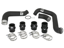 Load image into Gallery viewer, aFe BladeRunner 3in/3-1/2in Black Intercooler Tubes Hot/Cold 2017 GM Diesel Trucks V8 6.6L (td) L5P Intercoolers aFe