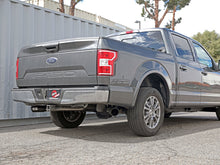 Load image into Gallery viewer, aFe Gemini XV 3in 304 SS Cat-Back Exhaust 15-20 Ford F-150 V6 2.7L/3.5 w/ Black Tips Catback aFe