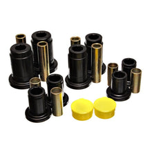 Load image into Gallery viewer, Energy Suspension 92-97 Mercury Gr Marquis / 92-97 Ford Crown Victoria Blk Front End C/A Bushing Set Bushing Kits Energy Suspension